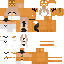 Texture for wolf deer girl halloween
