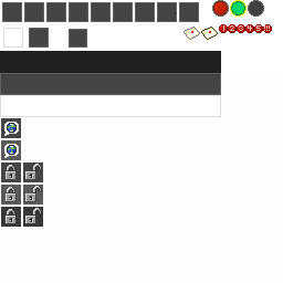 Texture for widgets