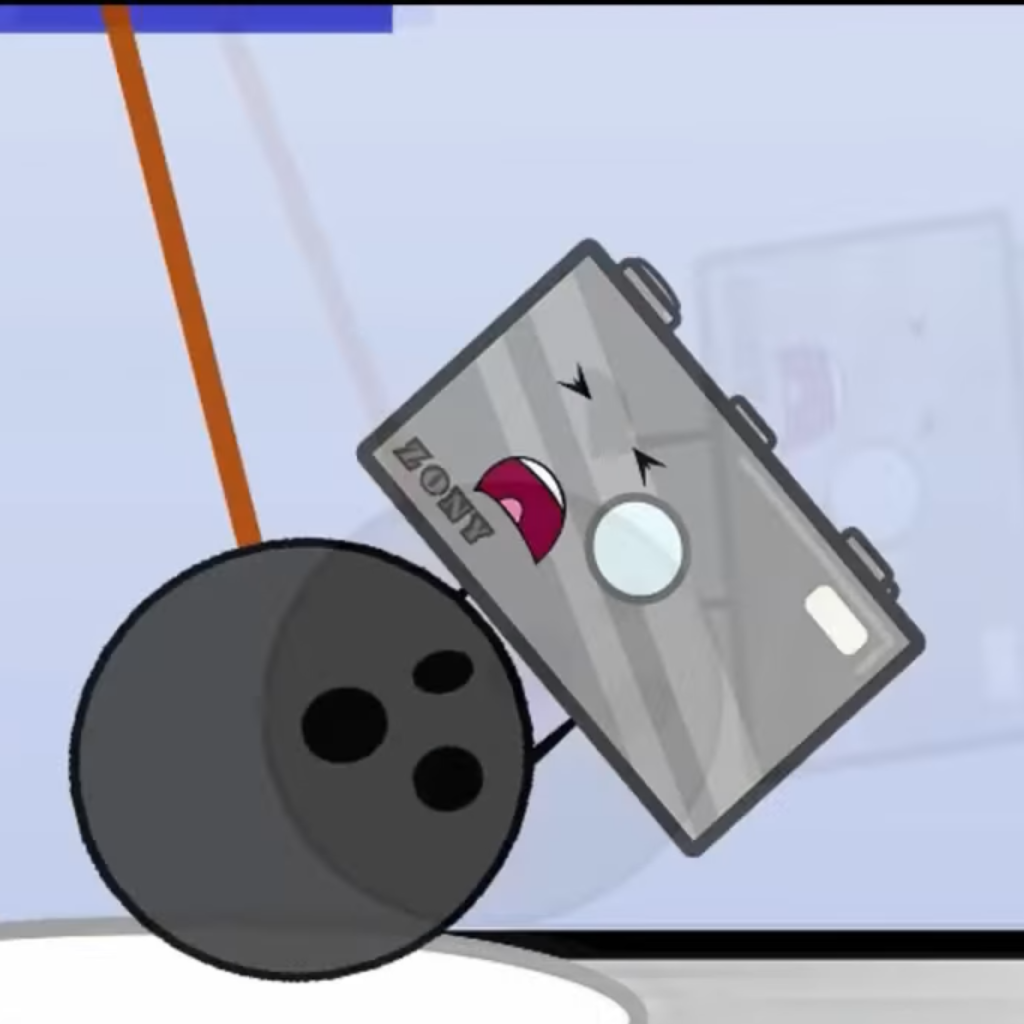 Texture for camera gets hit by a bowling ball because gun corrupted the bowling ball when ice cream was eliminated