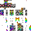 Texture for God Rainbow Dinosaur Powerful Godly Hacker Pro End Ender Dragon