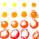 Texture for exploding texture