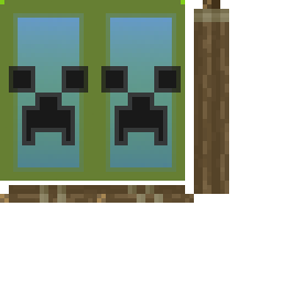 Texture for Creeper Banner
