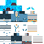 Texture for Magma azul traje