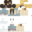 Texture for Duck Girl Dark Skin