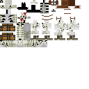 Texture for zebra using skeleton armor