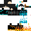 Texture for kawaii fire and water