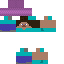 Texture for Steve segurando um shulker