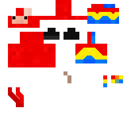Texture for Classic Simply3D Parrot - Red
