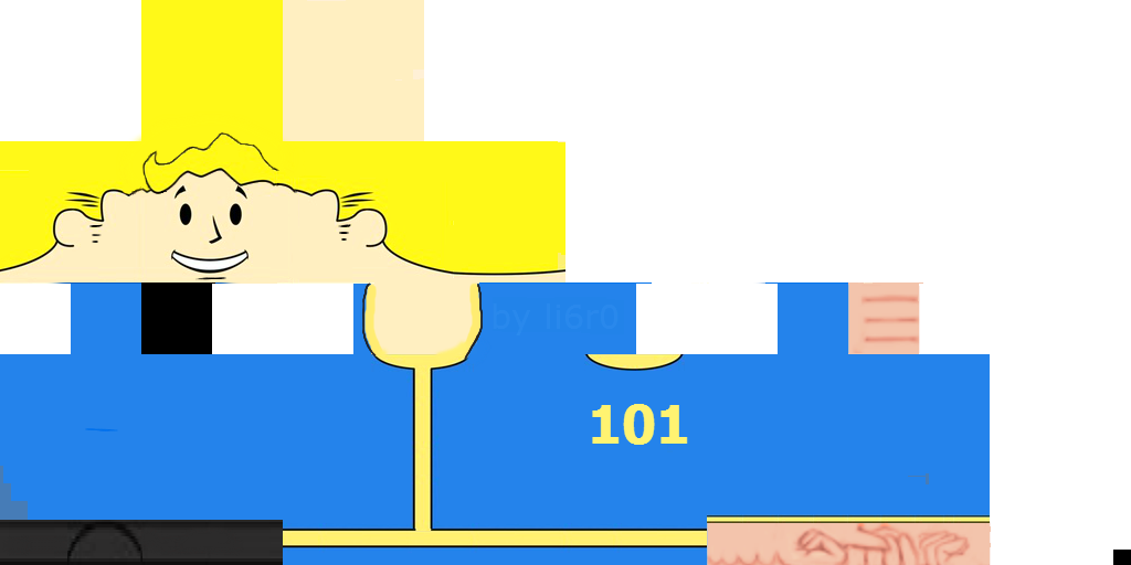Texture for Valut boy Hd skin (by li6r0) 