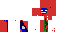 Texture for man in clouds