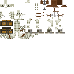 Texture for horse_skeleton