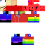 Texture for rainbow robot