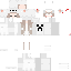 Texture for white bear girl