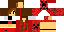 Texture for Creeper red pixel