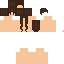 Texture for cute girl hair brown base skin edited