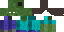 Texture for Zombie with Hair