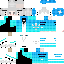 Texture for Light blue headband guy' 100% Perfect 