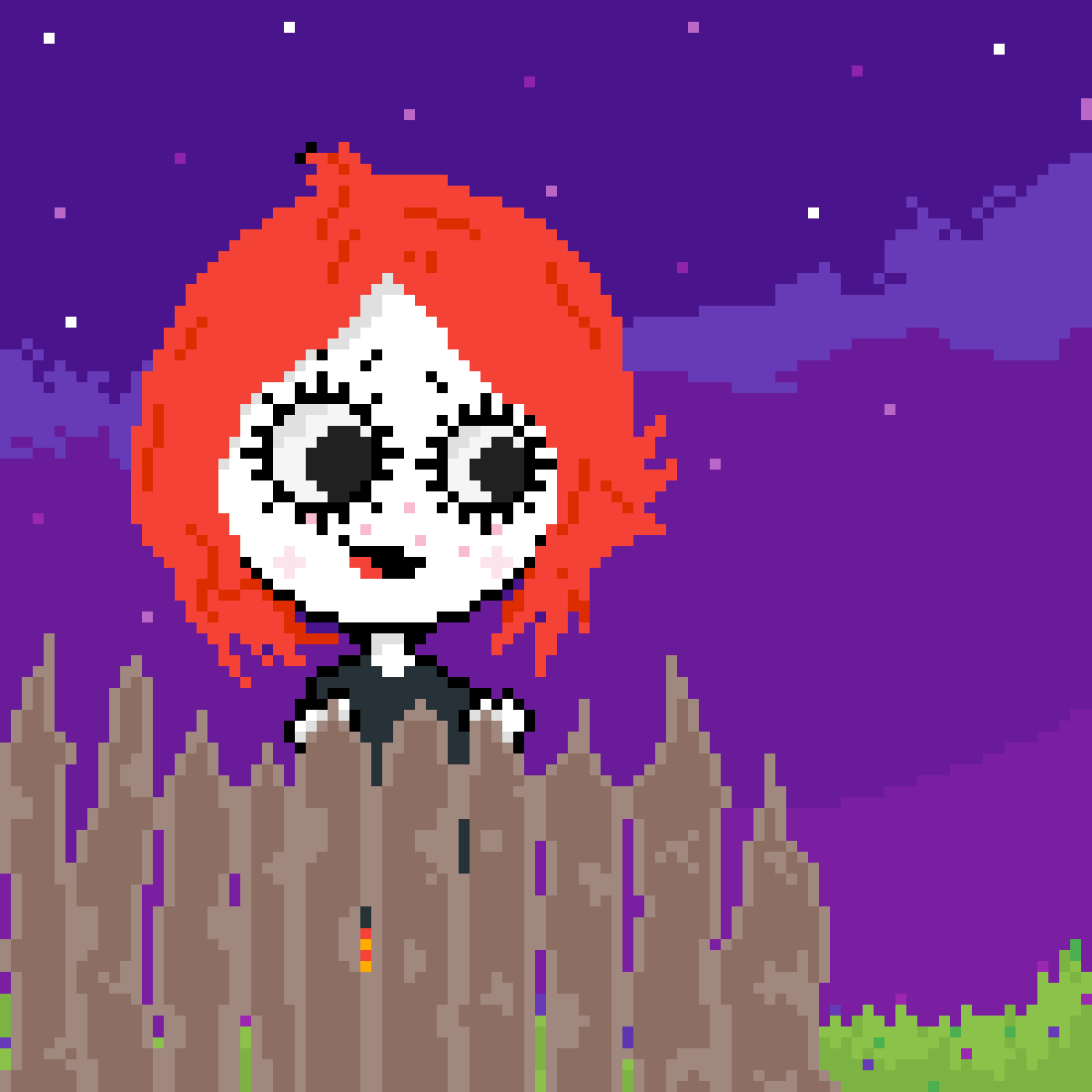 Texture for Ruby Gloom Pixel Art