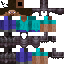 Texture for steve con armadura de netherita
