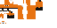 Texture for cute red fox