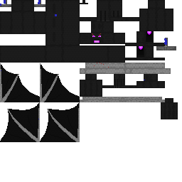 Texture for an angry black dragon
