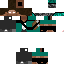 Texture for Cyan Archer Herobrine