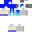 Texture for Gata com cabelo azul