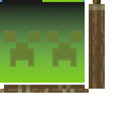 Texture for creeper banner