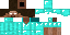 Texture for Diamond herobrine