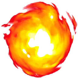 Texture for fireball