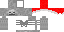 Texture for new year skeleton