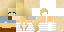 Texture for blonde girl