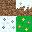 Texture for flower grass snowed