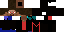 Texture for steve com roupa de frio