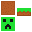 Texture for Creeper Cake