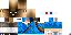 Texture for 8-Bit Pirate's MInecraft Skin