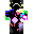 Texture for sad paintedball boy