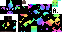 Texture for Rainbow pastel cow
