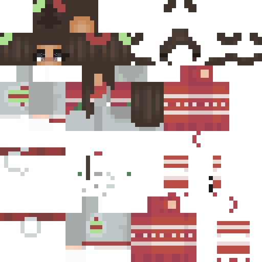 Texture for Christmas girl