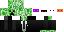 Texture for 4 faced creeper
