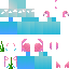 Texture for flamingo 3D