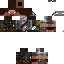 Texture for Steve in Herobrine Armour