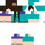 Texture for Herobrine Girl By Mangle