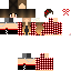 Texture for cute Ombre hair girl with bow