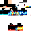 Texture for Skin Cool Fire Vs Water,  Blue Vs Red   