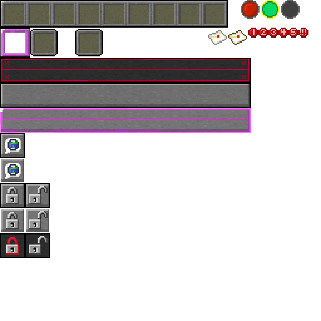 Texture for widgets