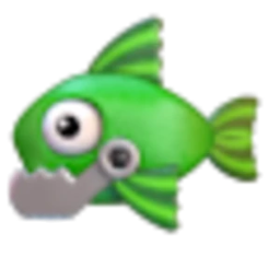 Texture for fnaf world robot green fish