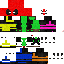 Texture for Rainbow Deadpool by ThunderTRP Complete Version