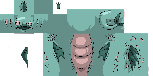 Texture for Fish cow