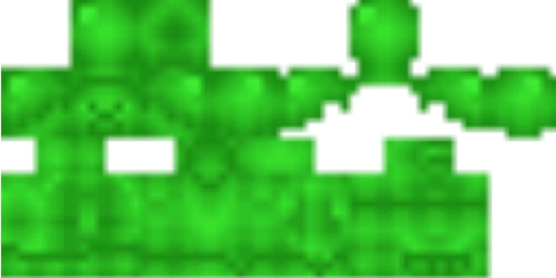 Texture for Broken green steve thing